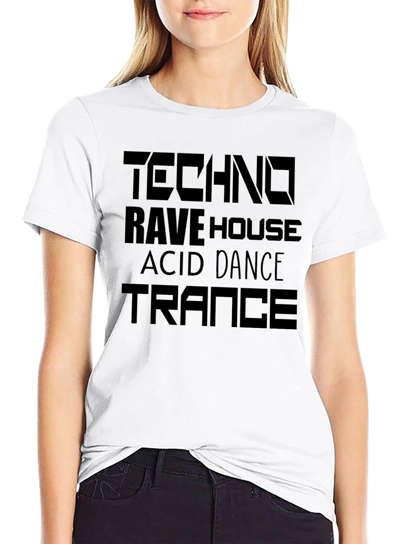 Techno Rave House Music T-Shirt