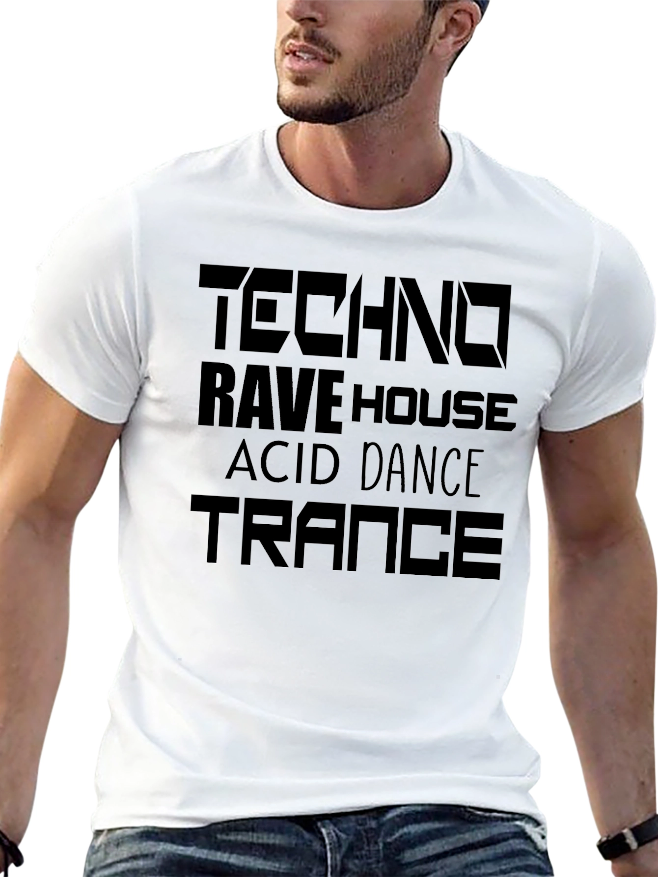 Techno Rave House Music T-Shirt