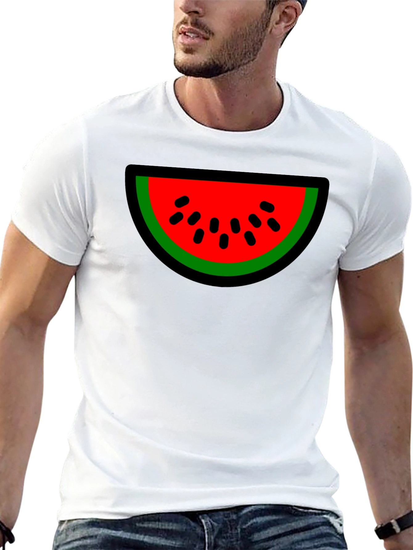 Watermelon Graphic Tee - Fun Summer Style!
