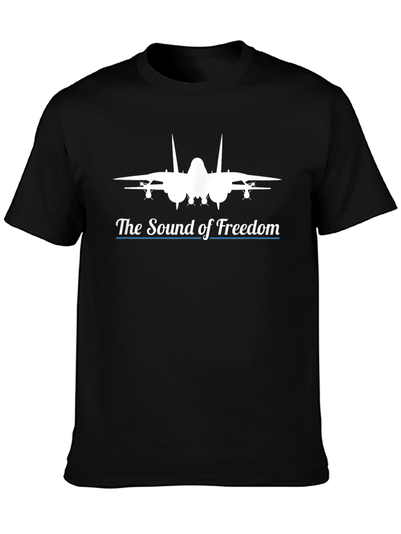 The Sound of Freedom Jet Graphic T-Shirt