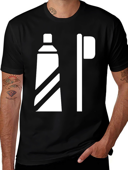 Toothpaste & Brush Graphic Tee - Clean Style!