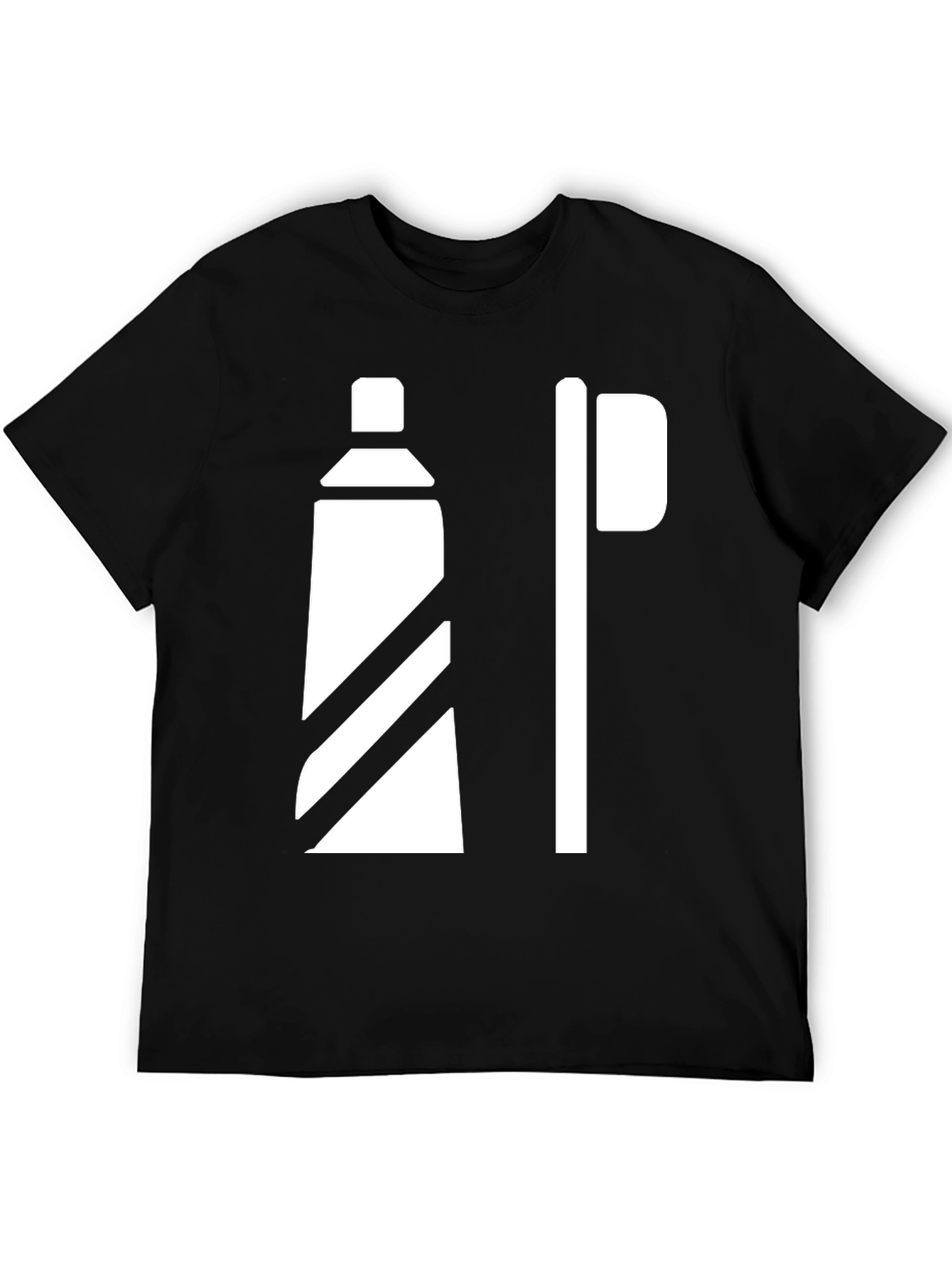 Toothpaste & Brush Graphic Tee - Clean Style!