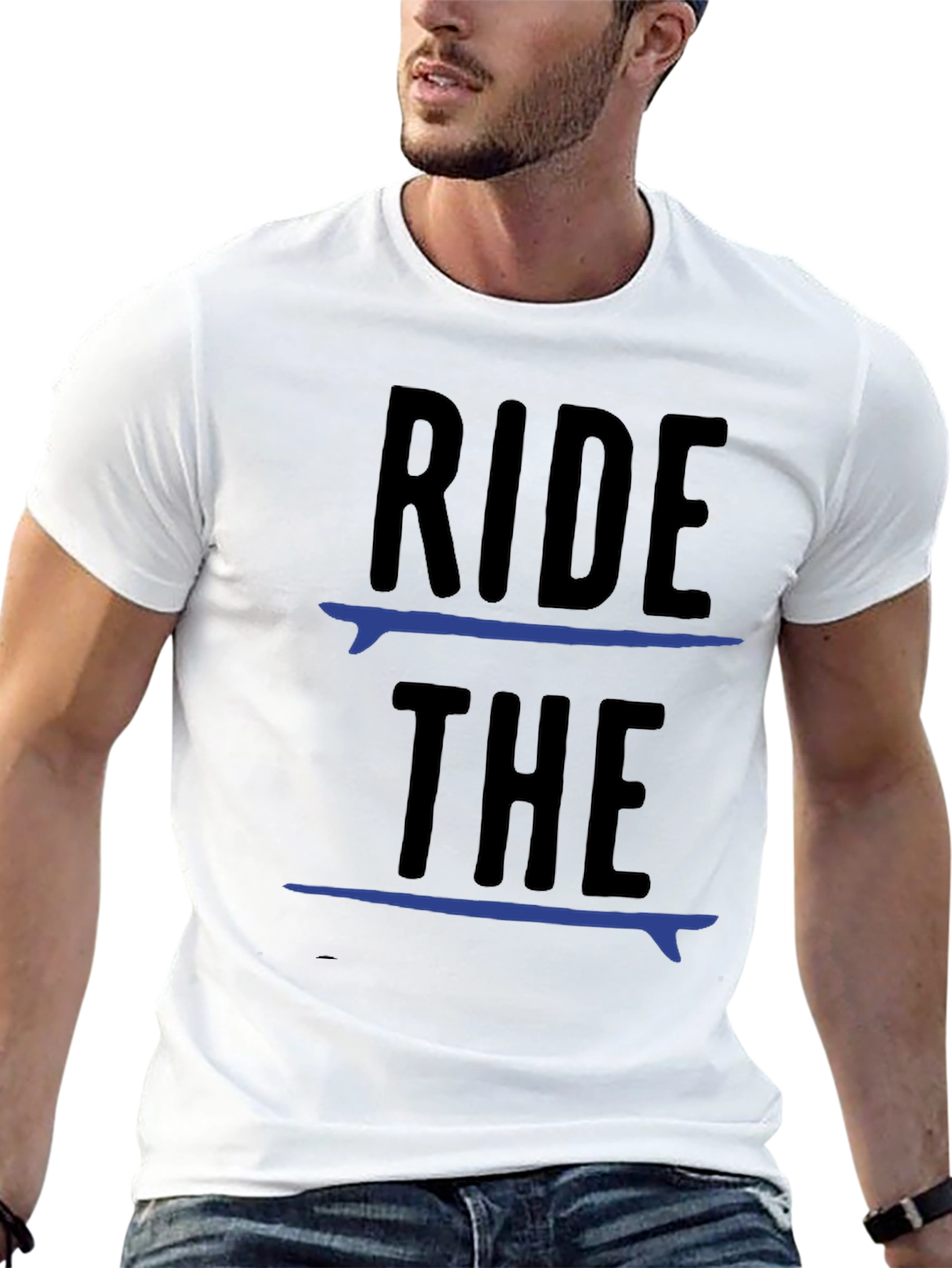 Ride The Surf T-Shirt - Cool Surfer Tee