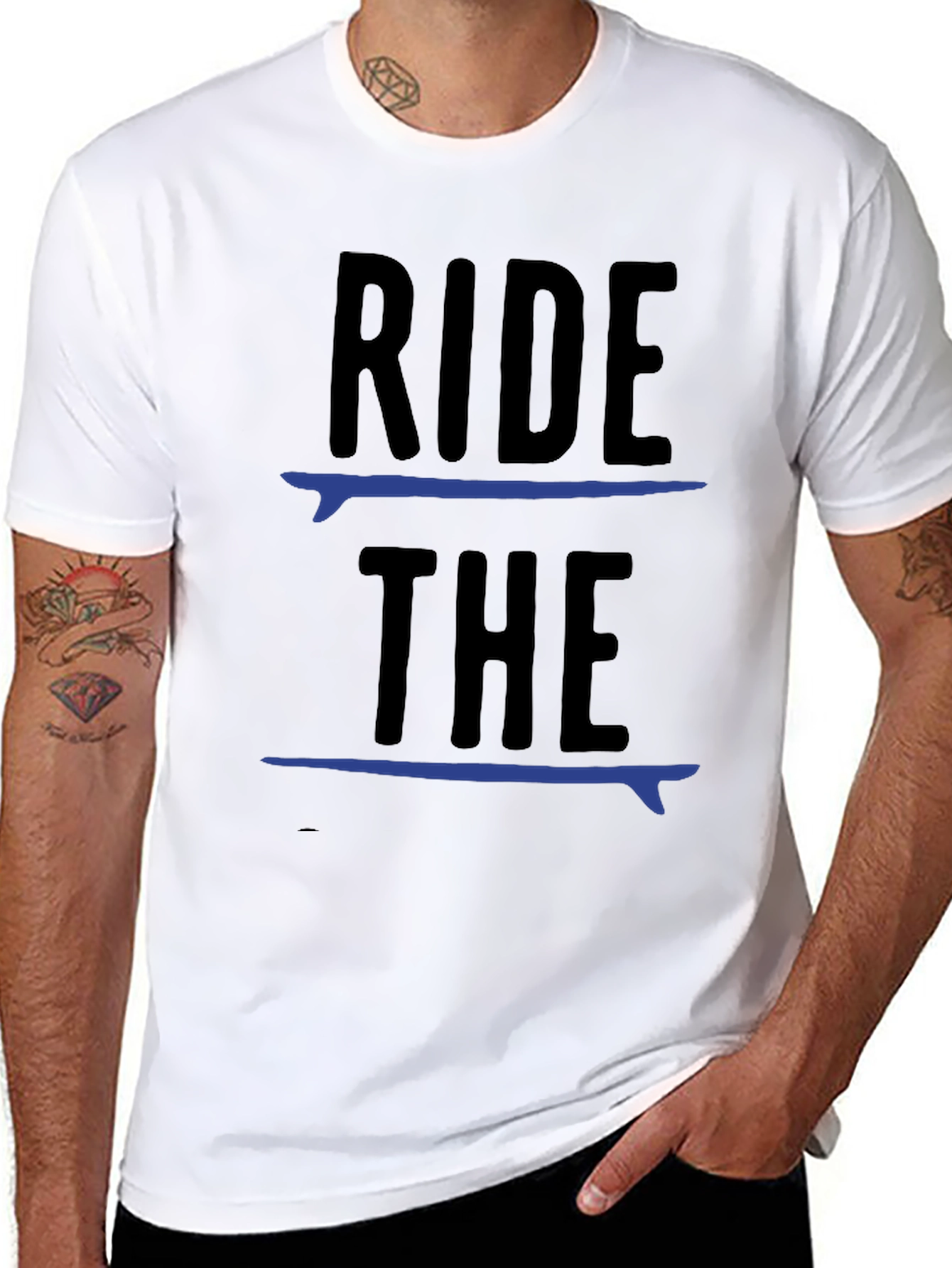 Ride The Surf T-Shirt - Cool Surfer Tee