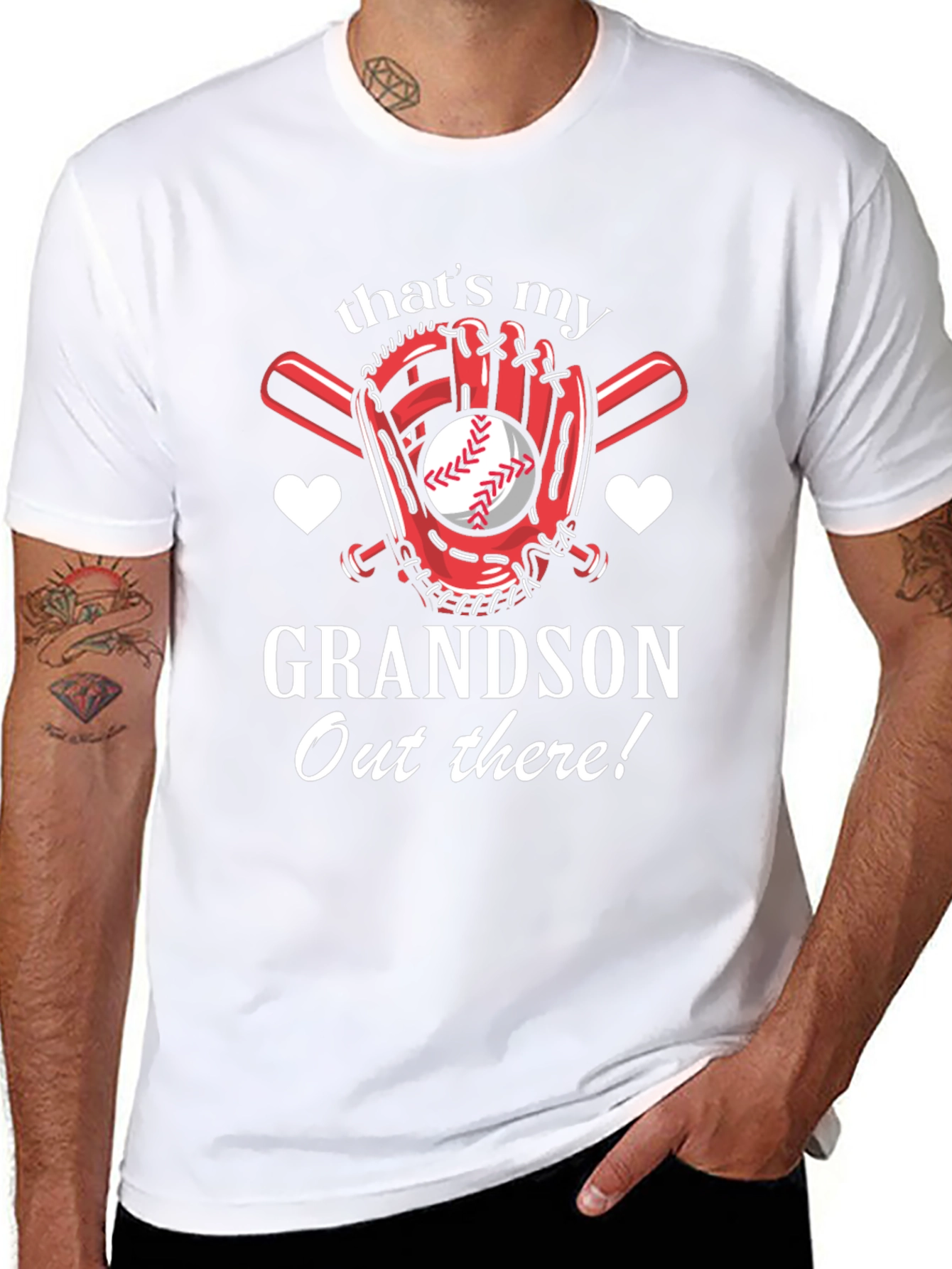 Thats My Grandson Baseball T-Shirt