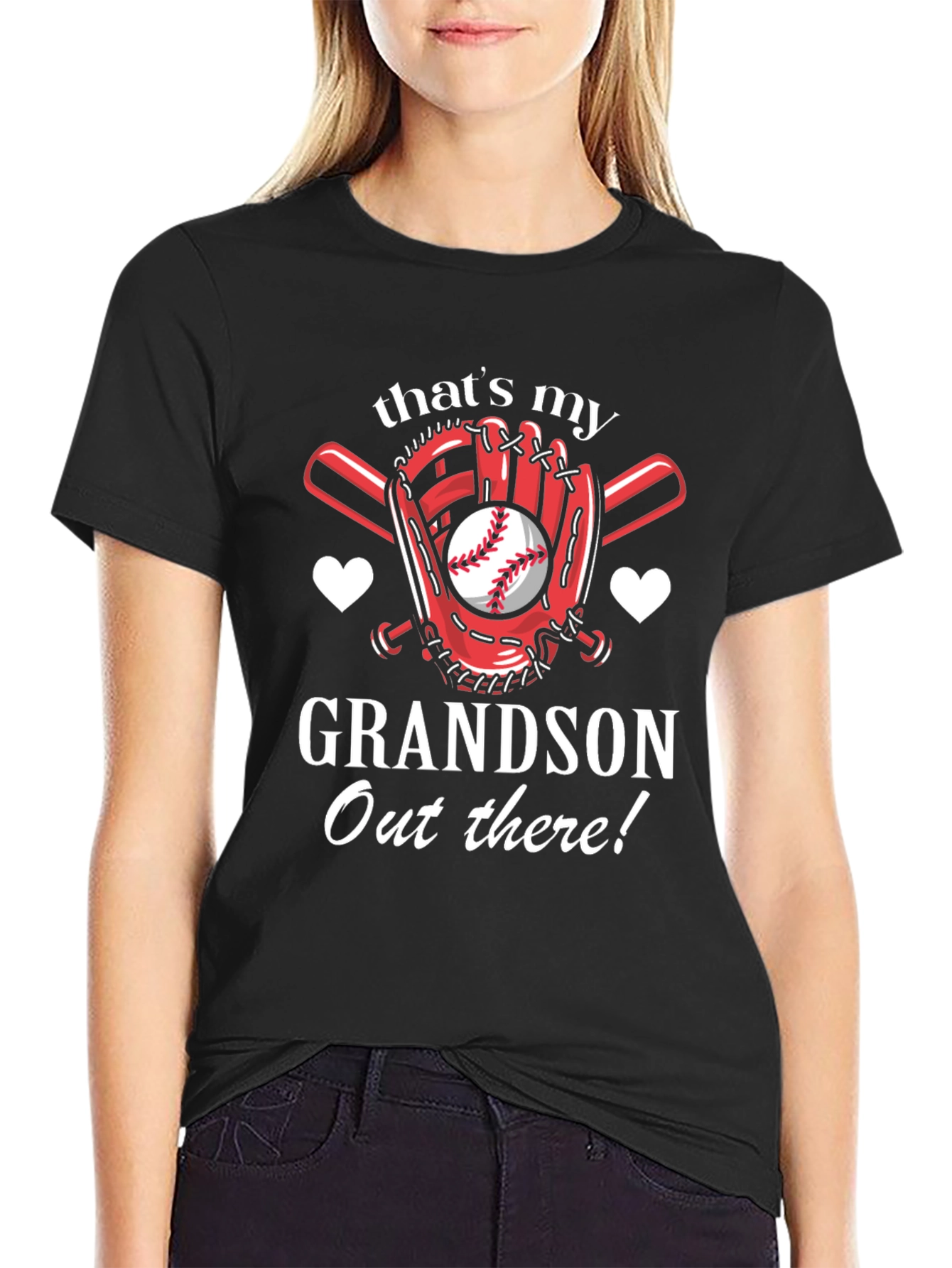 Thats My Grandson Baseball T-Shirt