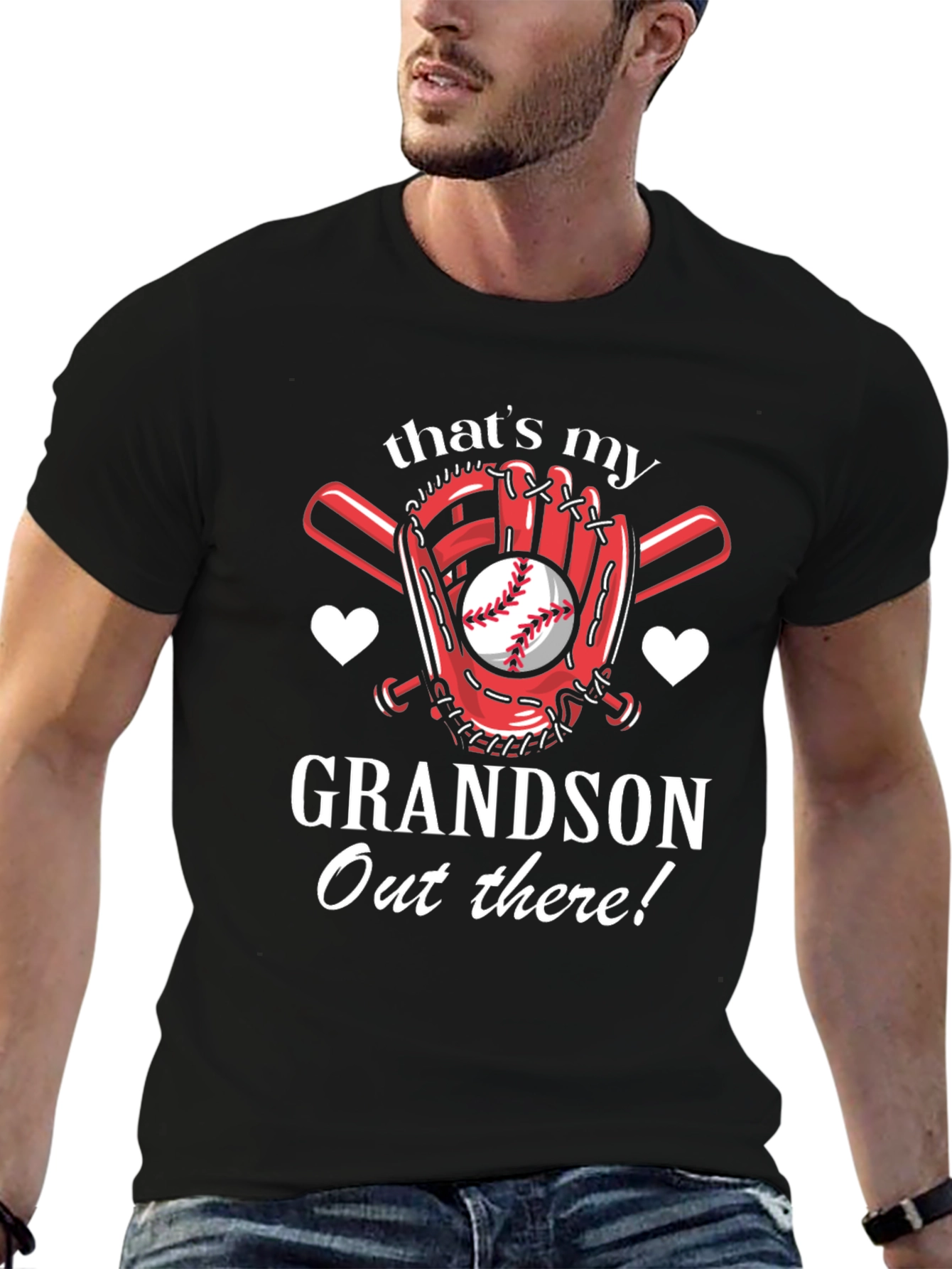 Thats My Grandson Baseball T-Shirt