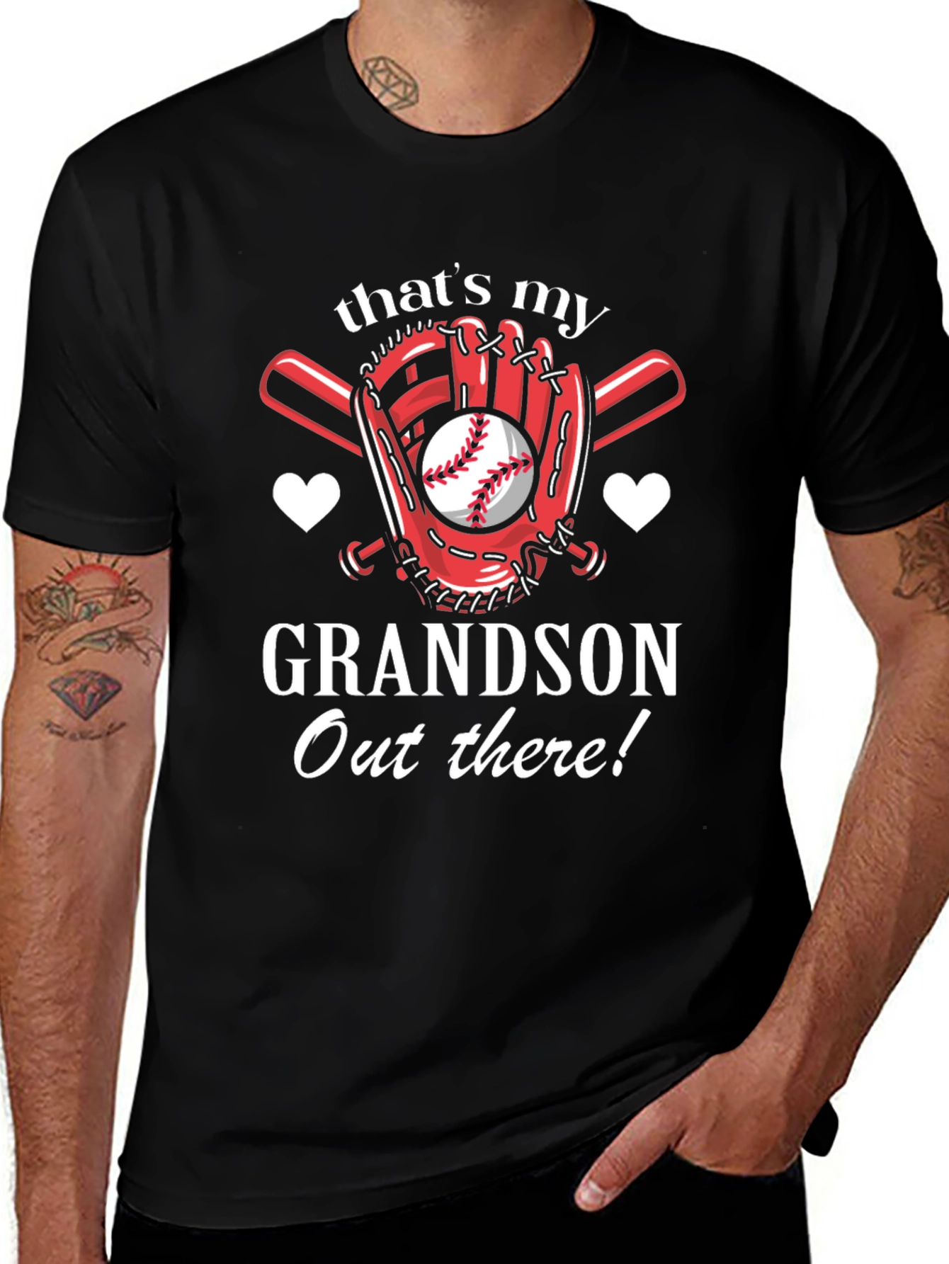 Thats My Grandson Baseball T-Shirt