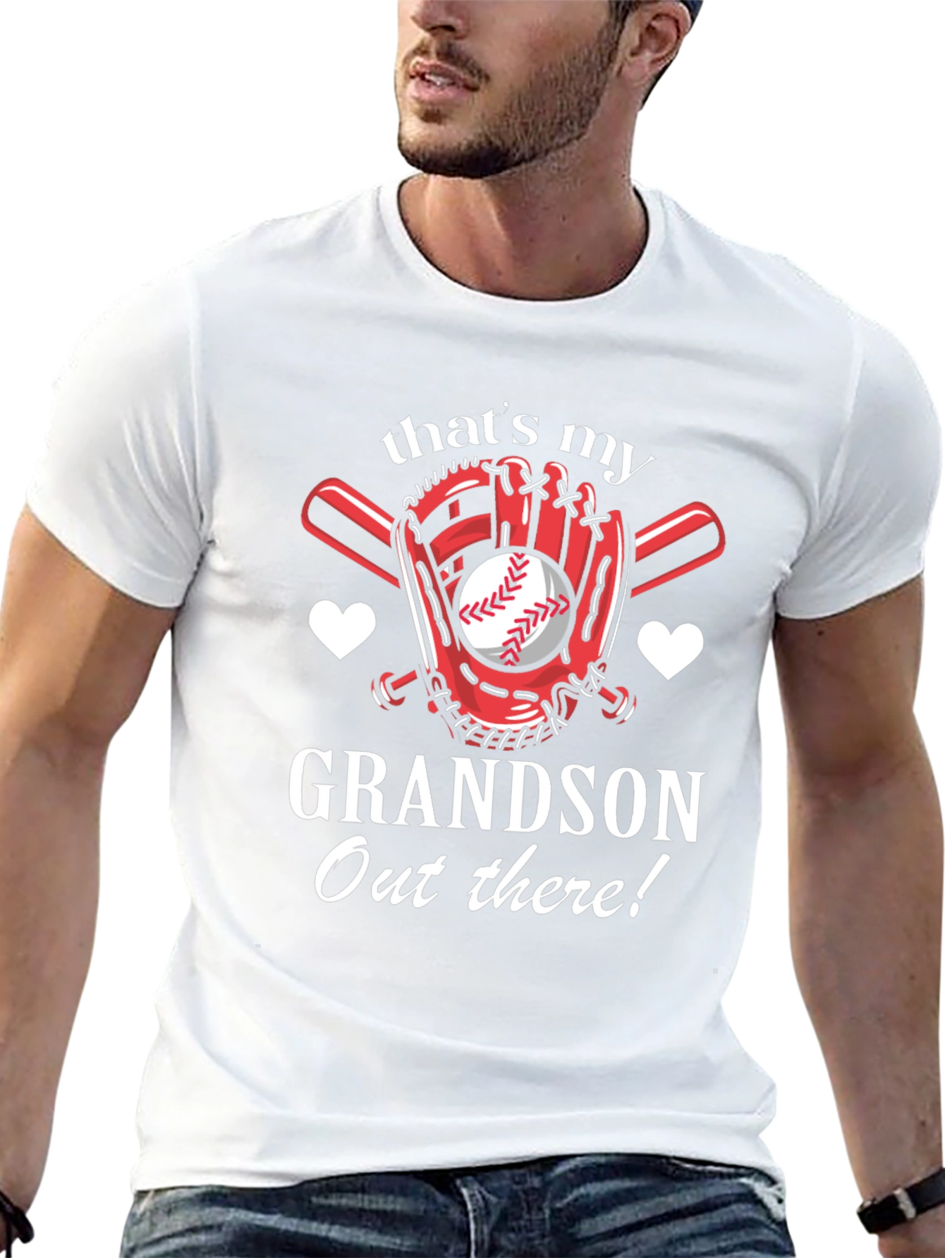 Thats My Grandson Baseball T-Shirt