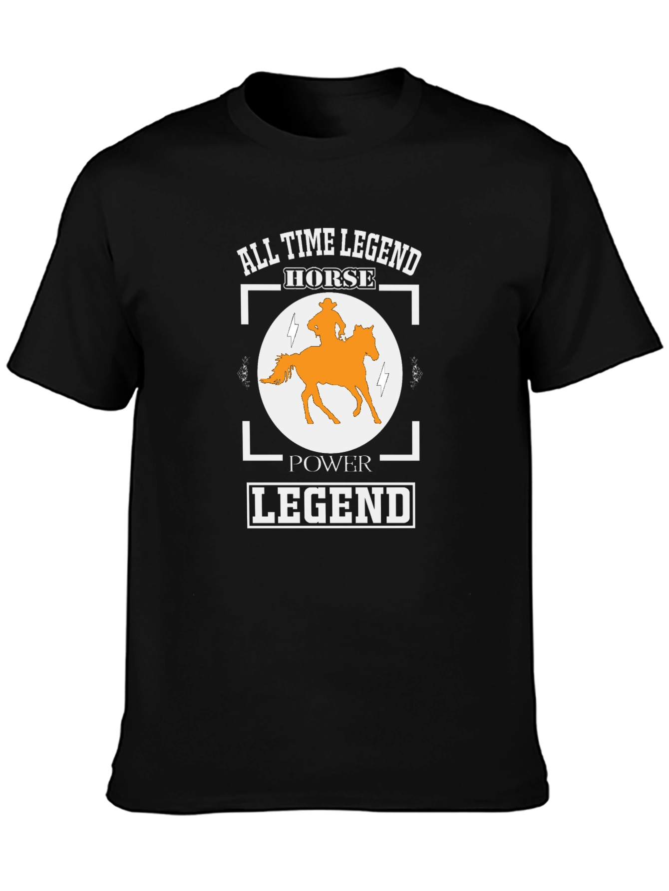 All Time Legend Horse Power Graphic T-Shirt