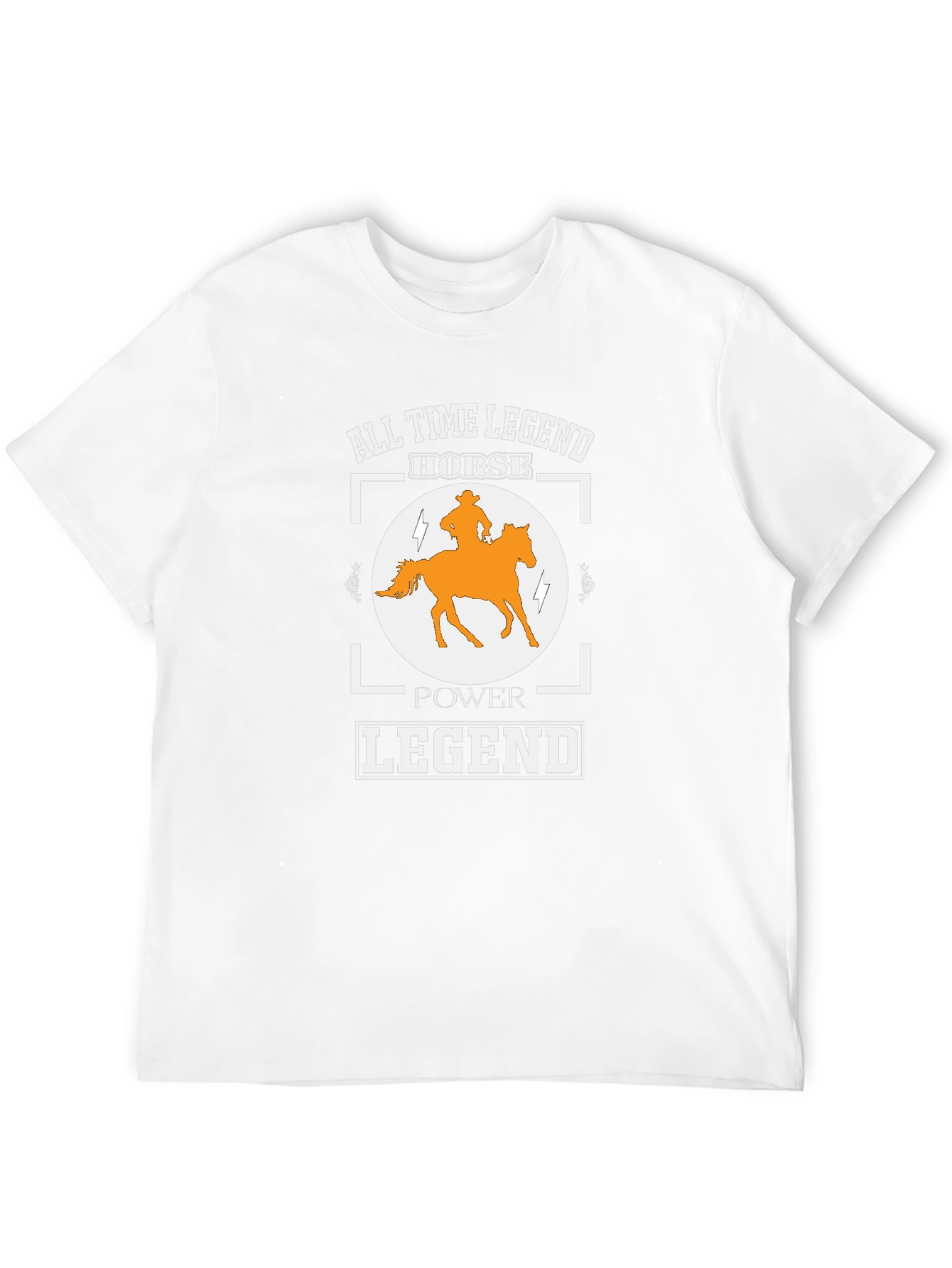 All Time Legend Horse Power Graphic T-Shirt
