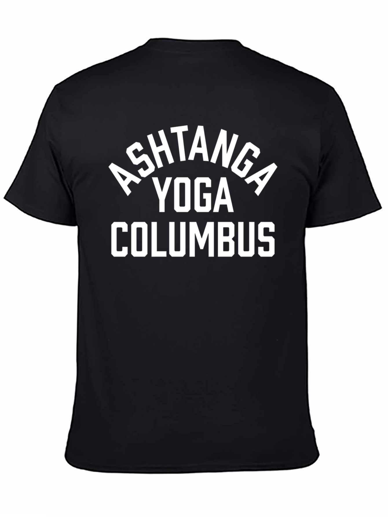 Ashtanga Yoga Columbus Black T-Shirt