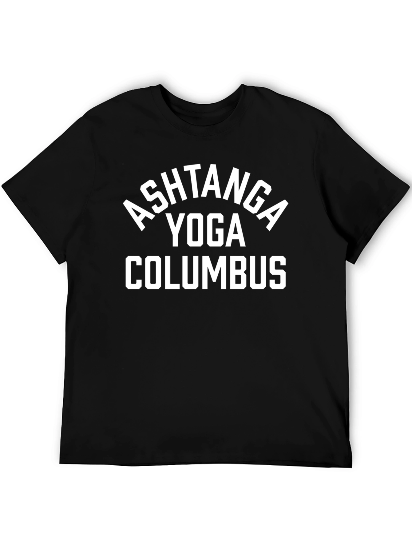 Ashtanga Yoga Columbus Black T-Shirt