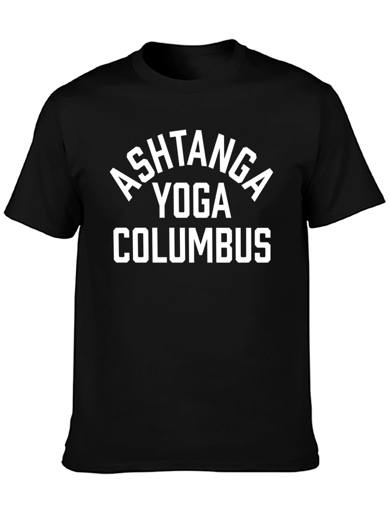 Ashtanga Yoga Columbus Black T-Shirt