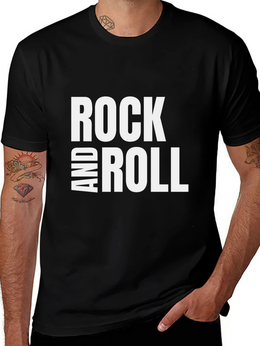 Rock and Roll Graphic T-Shirt
