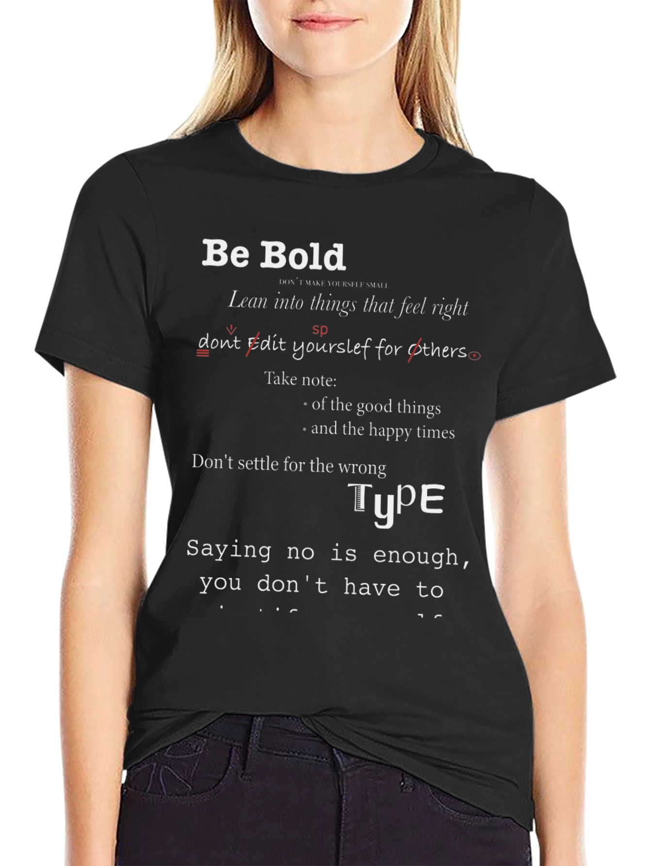 Be Bold Graphic Tee - Inspirational Unisex T-Shirt