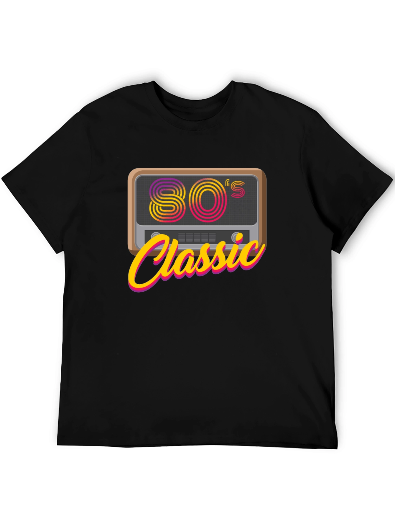 80s Classic Radio T-Shirt - Retro Style