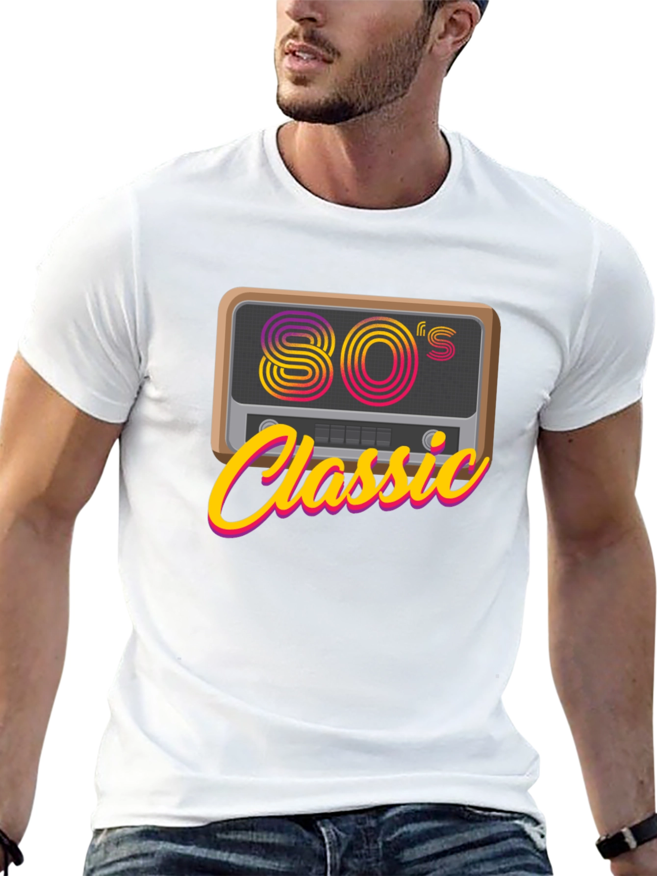 80s Classic Radio T-Shirt - Retro Style