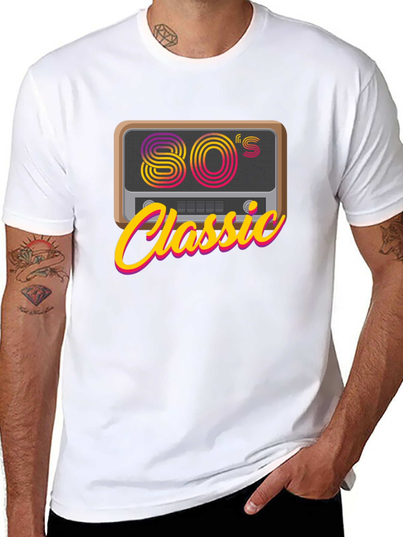 80s Classic Radio T-Shirt - Retro Style