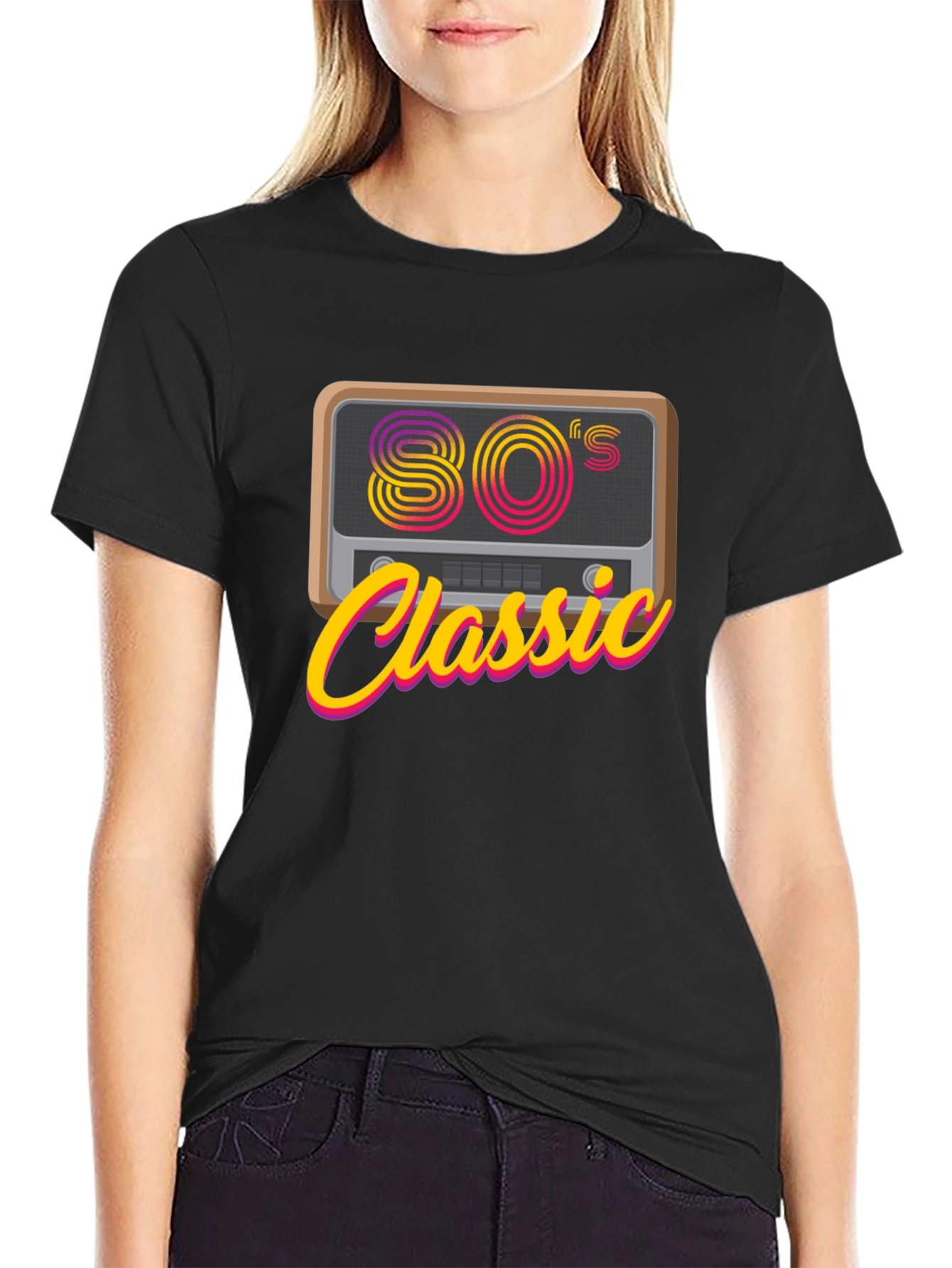 80s Classic Radio T-Shirt - Retro Style