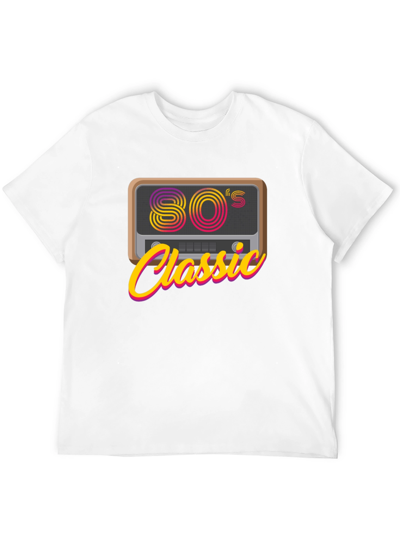 80s Classic Radio T-Shirt - Retro Style