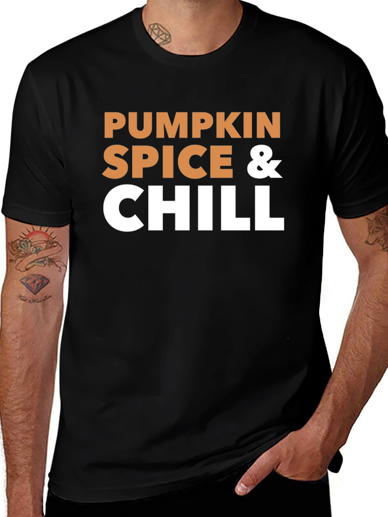 Pumpkin Spice & Chill Graphic Tee