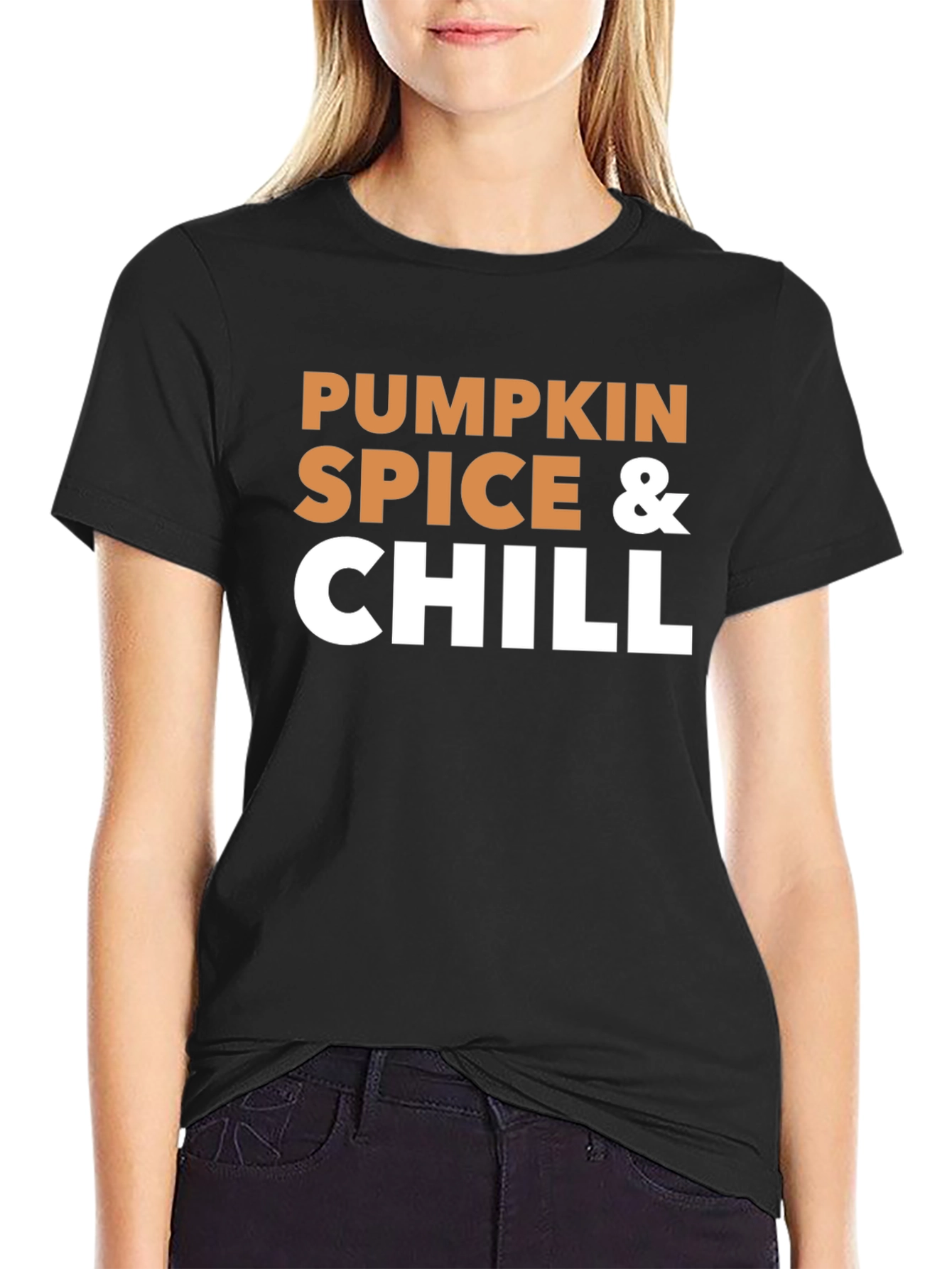 Pumpkin Spice & Chill Graphic Tee