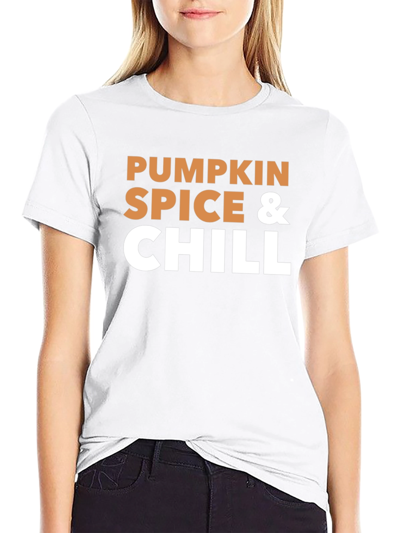 Pumpkin Spice & Chill Graphic Tee