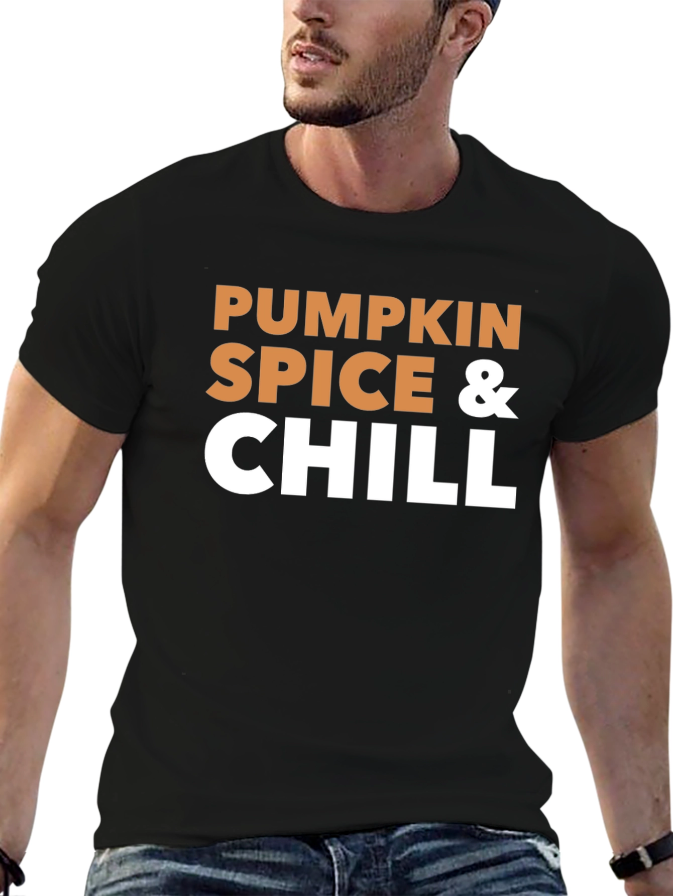 Pumpkin Spice & Chill Graphic Tee