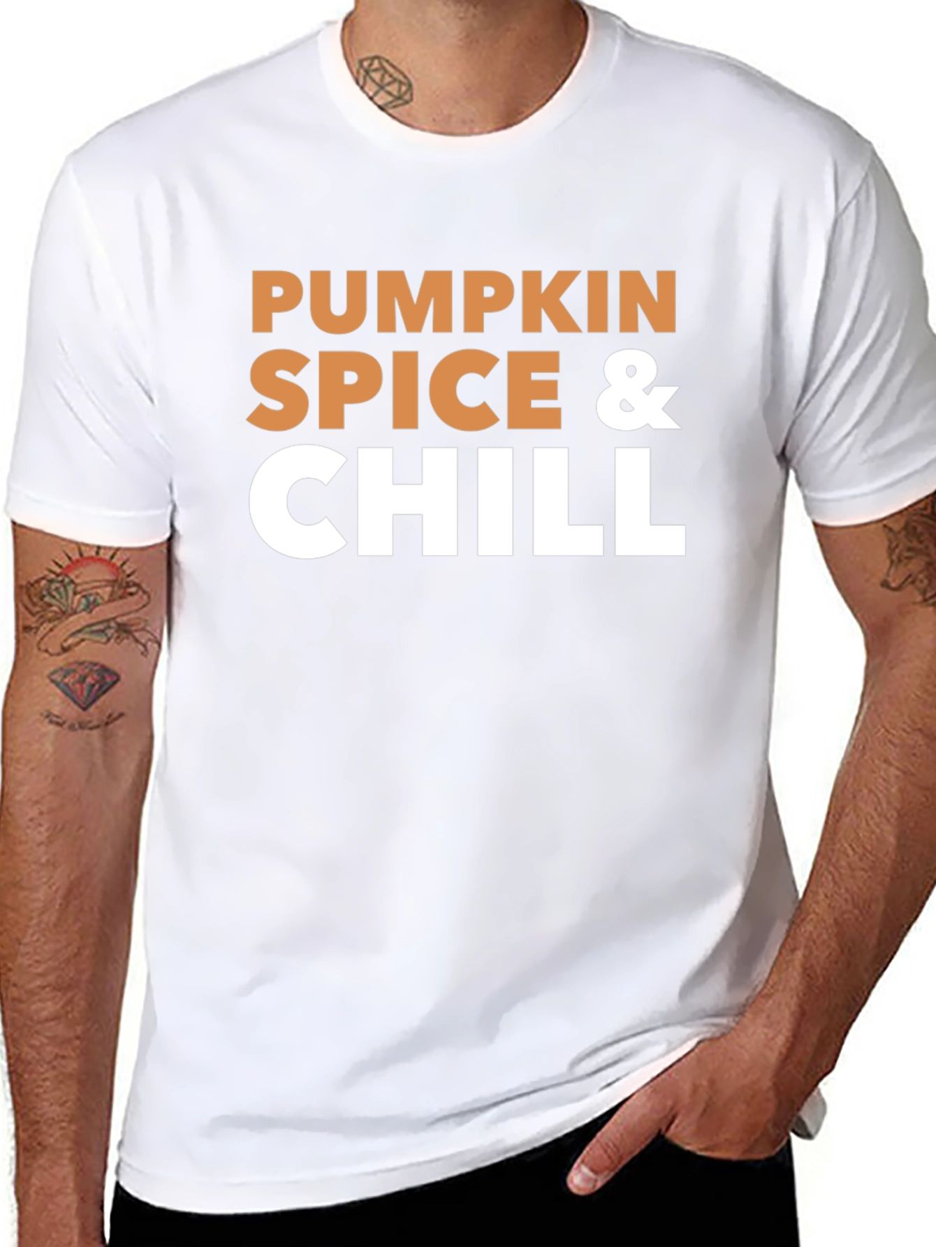 Pumpkin Spice & Chill Graphic Tee