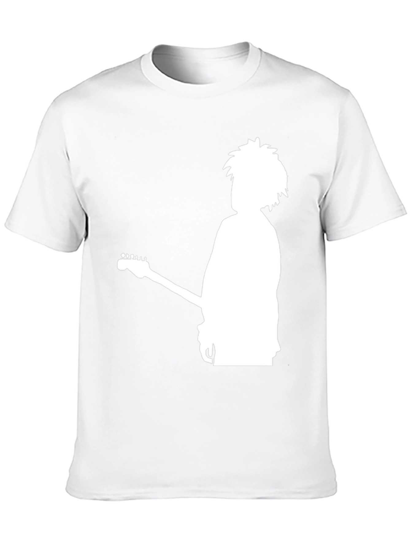 Silhouette Guitarist Graphic T-Shirt