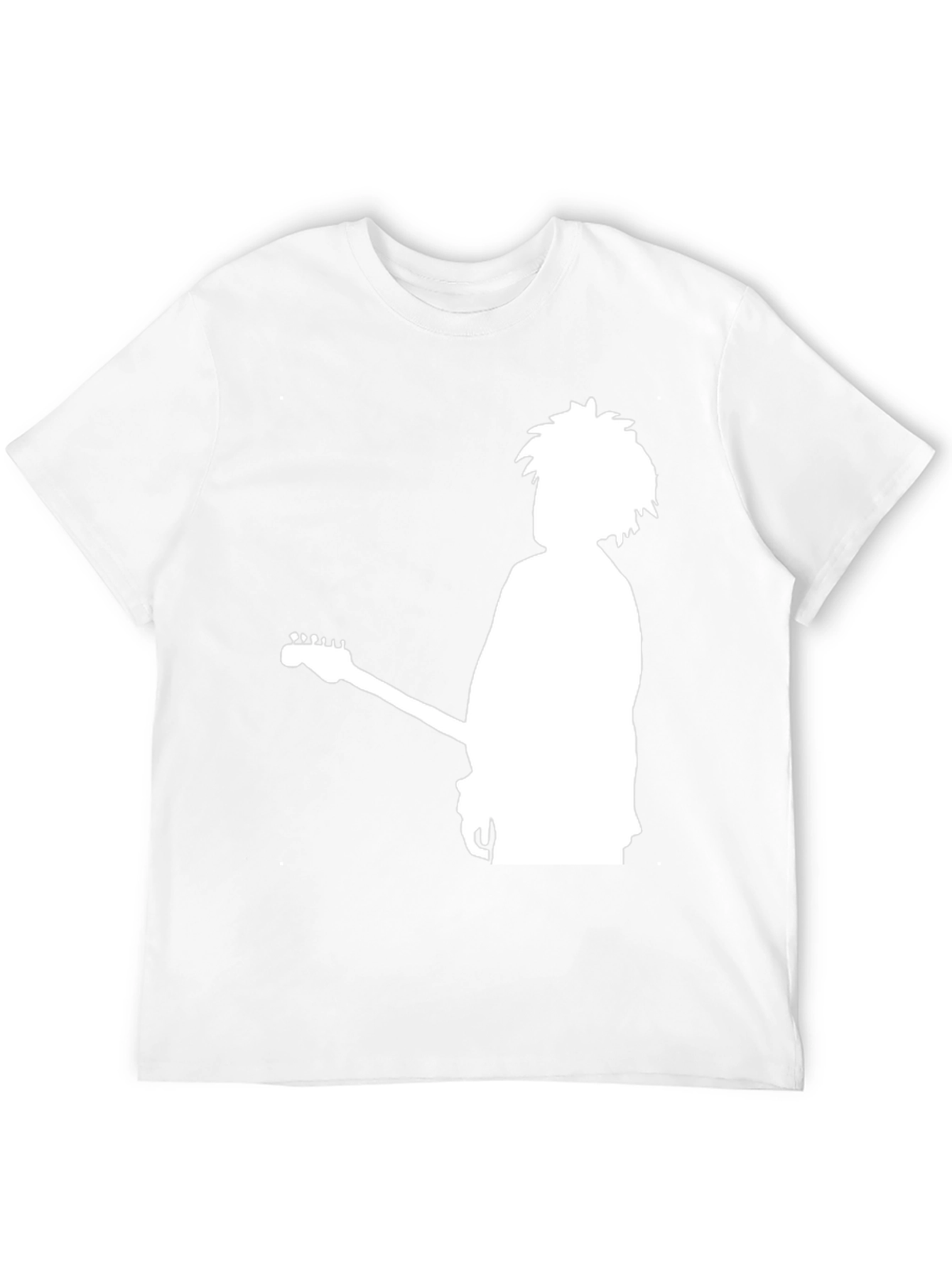 Silhouette Guitarist Graphic T-Shirt