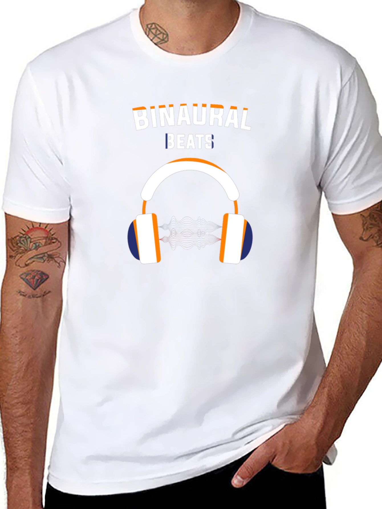 Binaural Beats Graphic T-Shirt
