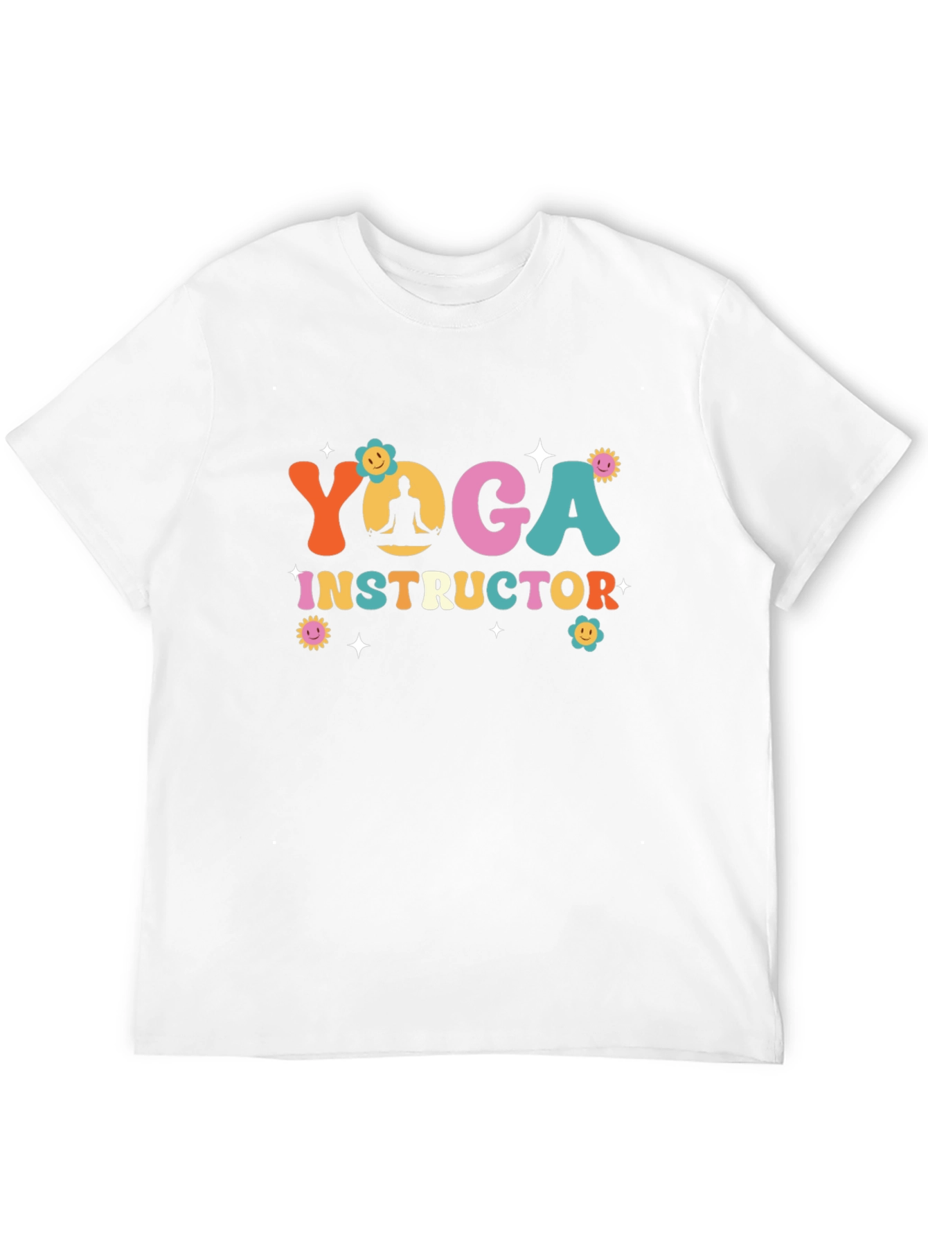 Yoga Instructor T-Shirt - Retro Design