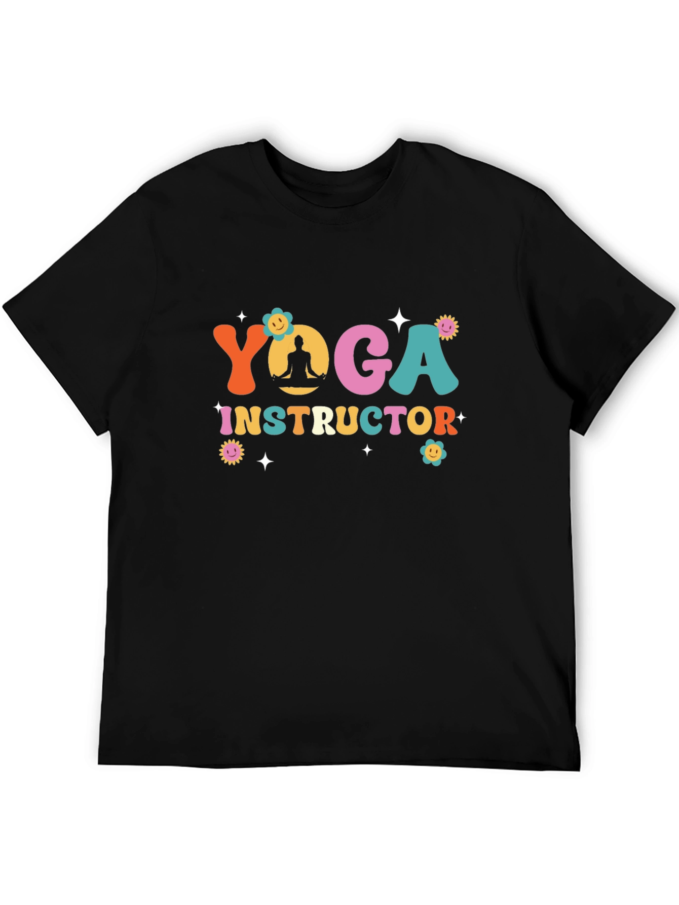 Yoga Instructor T-Shirt - Retro Design