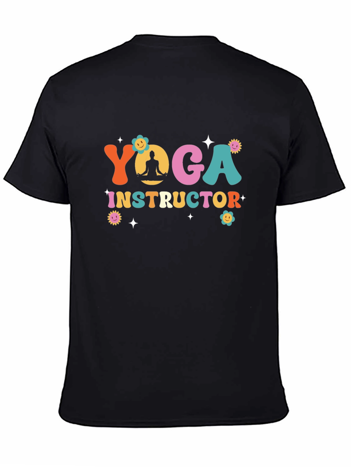 Yoga Instructor T-Shirt - Retro Design
