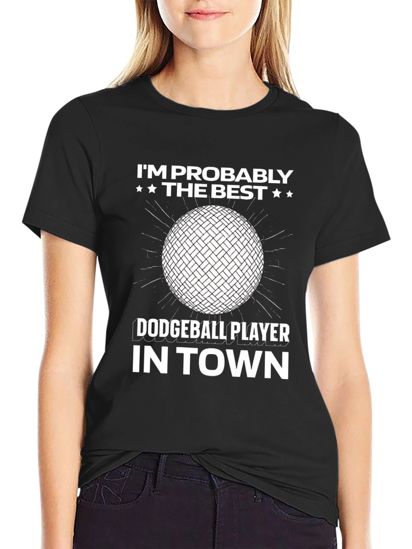 Best Dodgeball Player T-Shirt - Funny Sport Tee