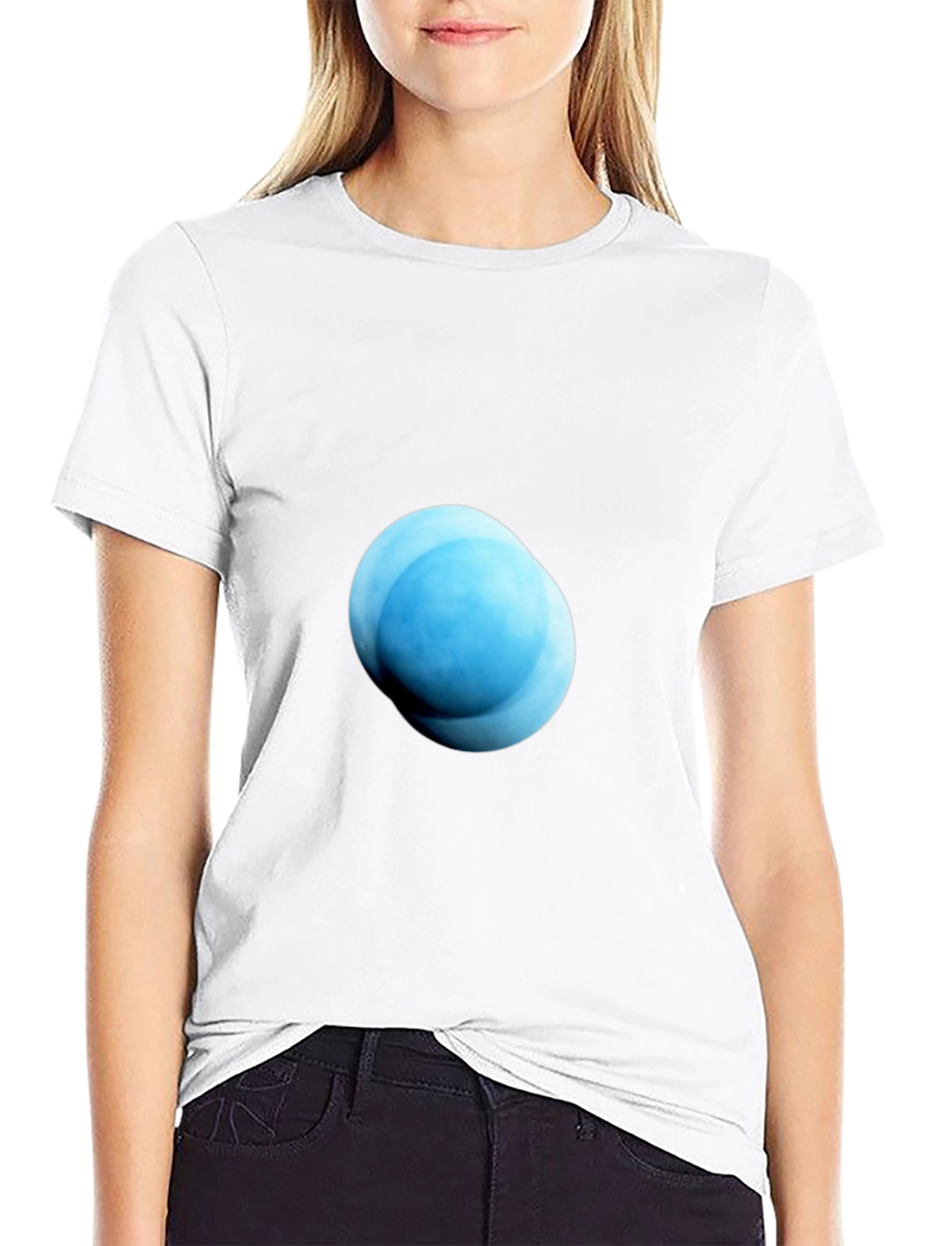 Uranus Graphic Black T-Shirt