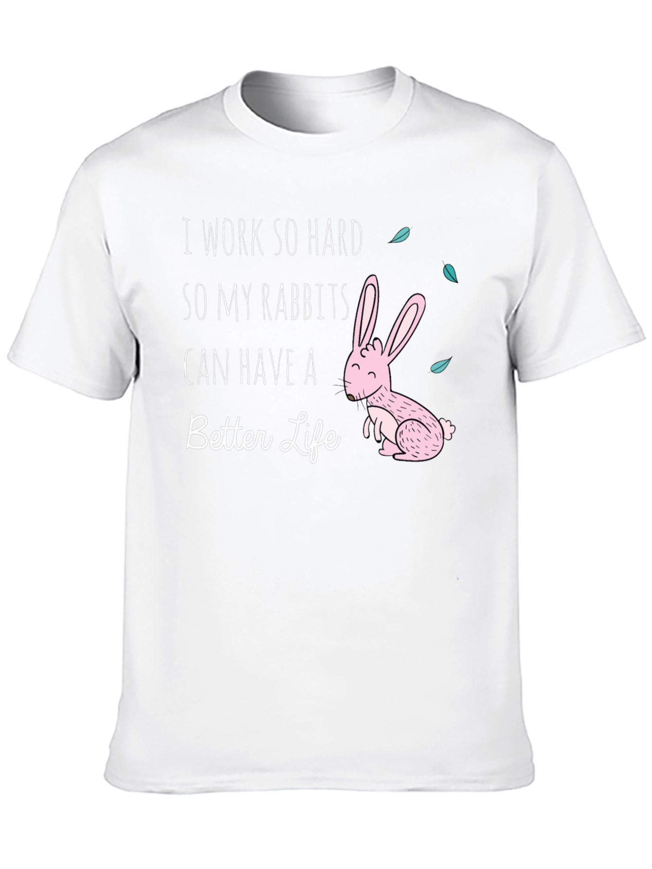 Rabbit Lover Graphic T-Shirt