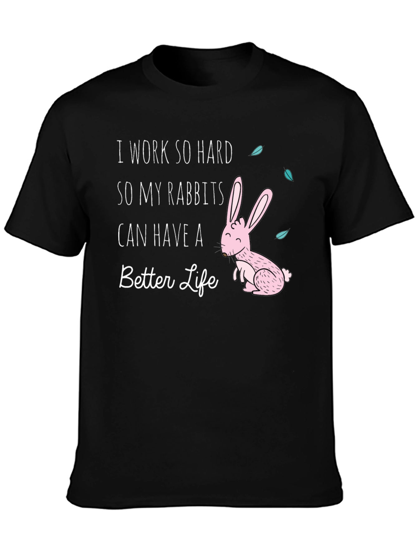 Rabbit Lover Graphic T-Shirt