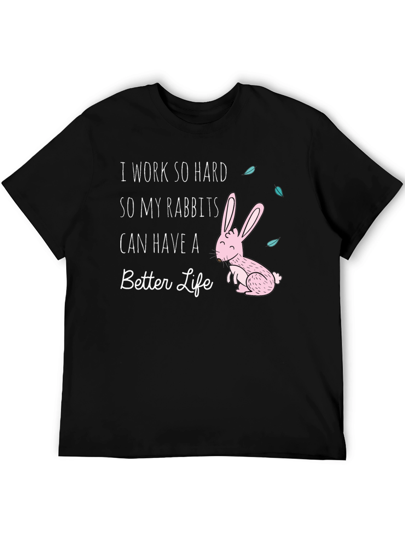 Rabbit Lover Graphic T-Shirt