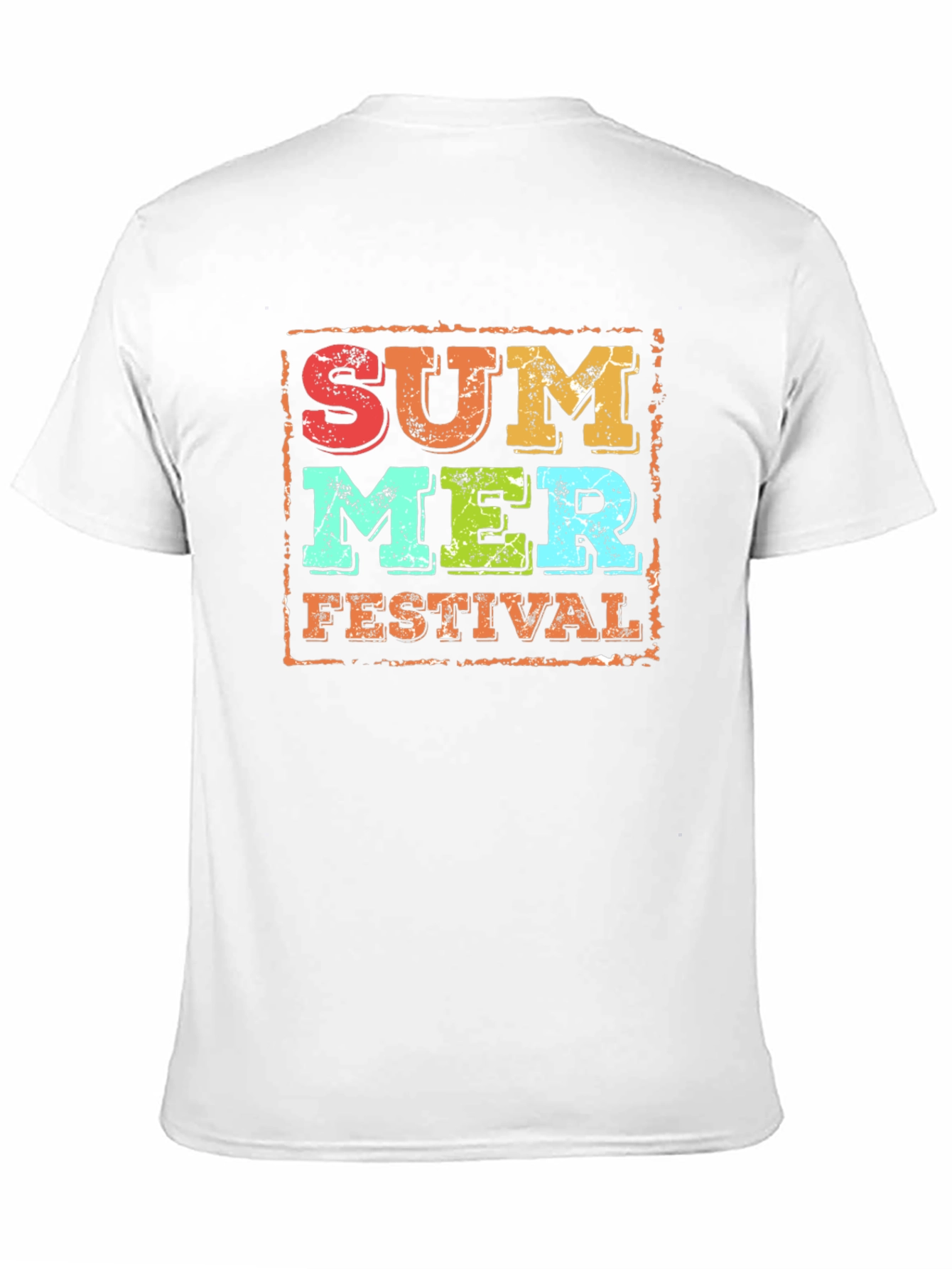 Summer Festival Graphic Tee - Retro Design