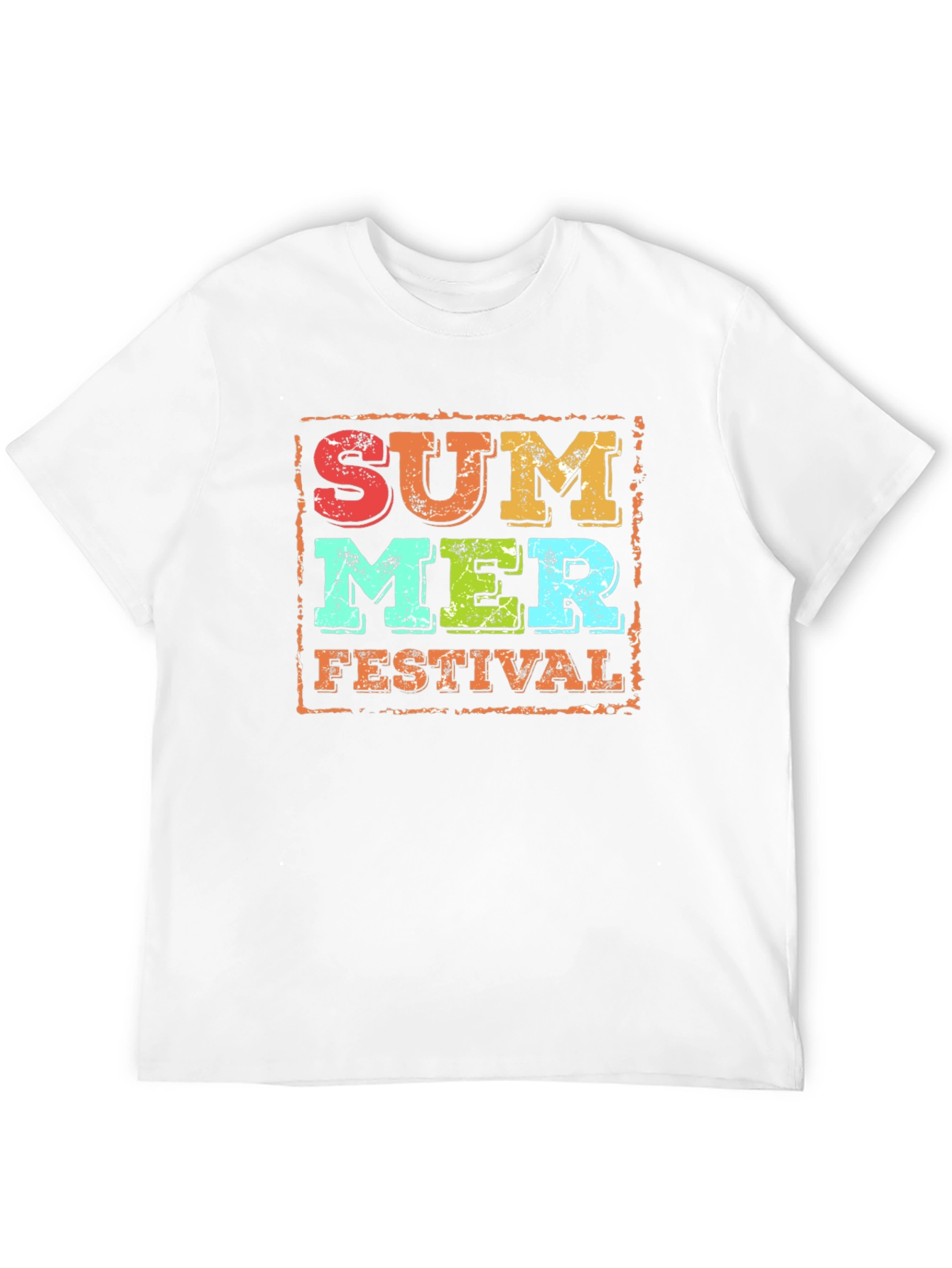Summer Festival Graphic Tee - Retro Design