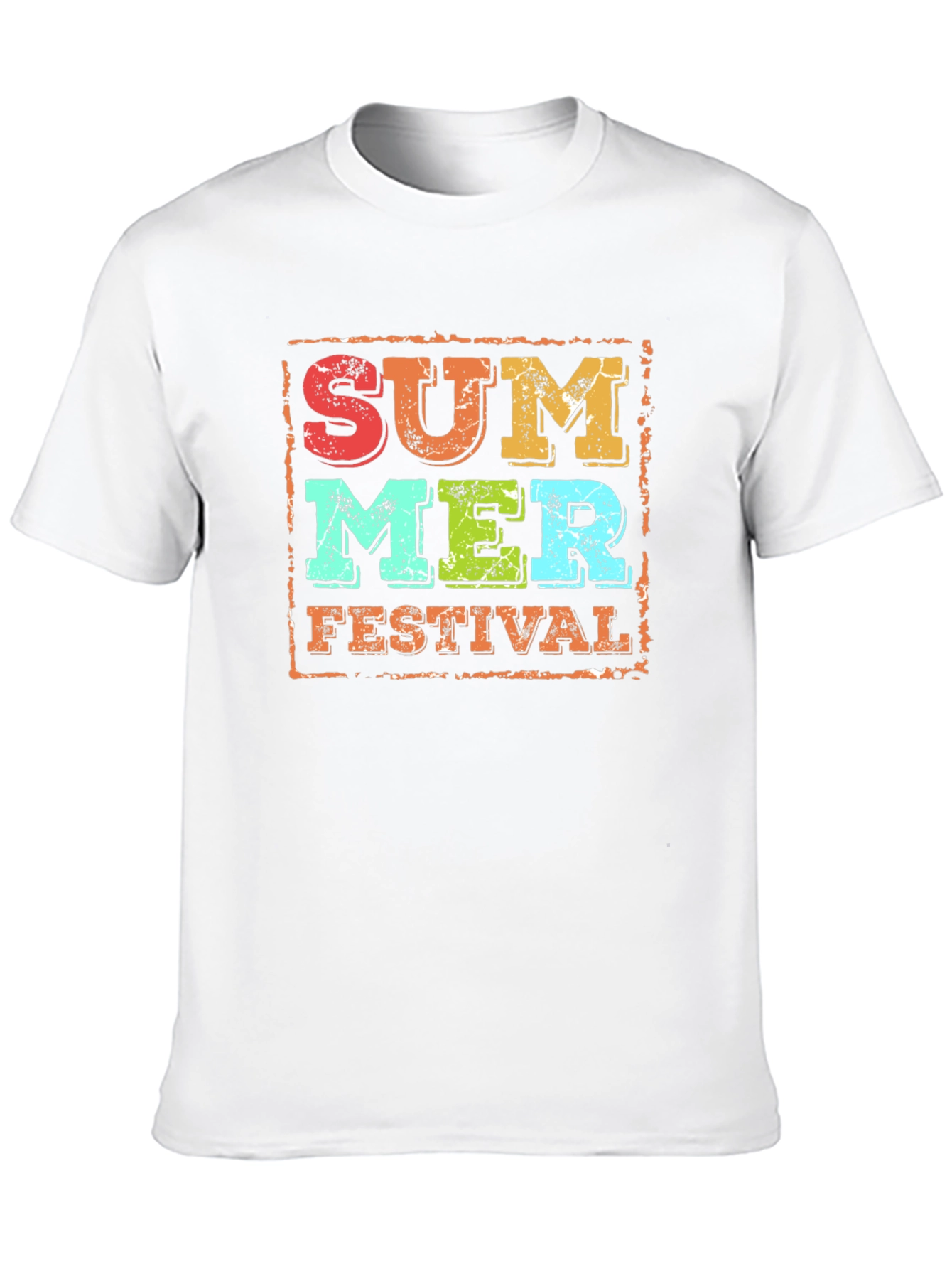 Summer Festival Graphic Tee - Retro Design