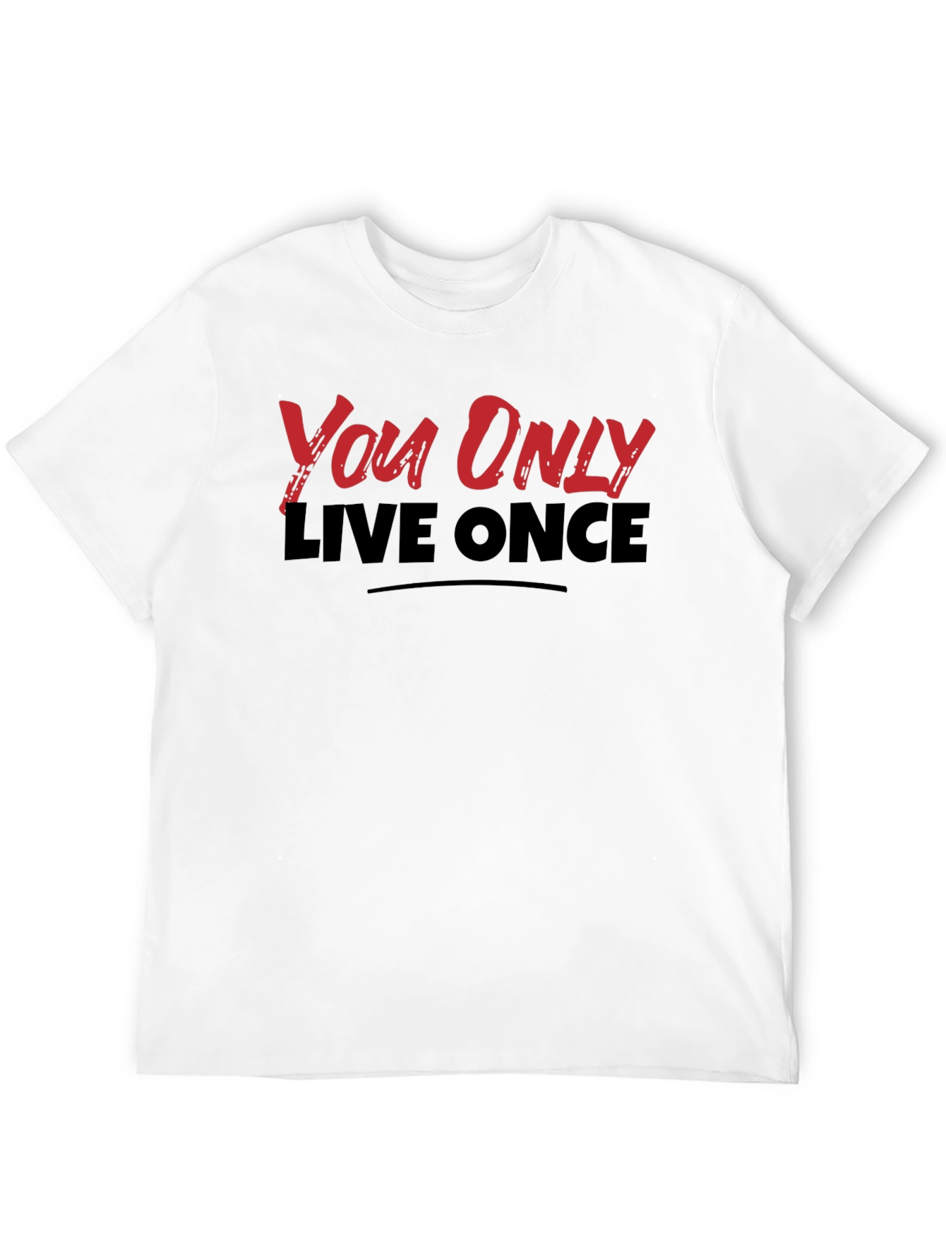 You Only Live Once Graphic T-Shirt - YOLO Tee