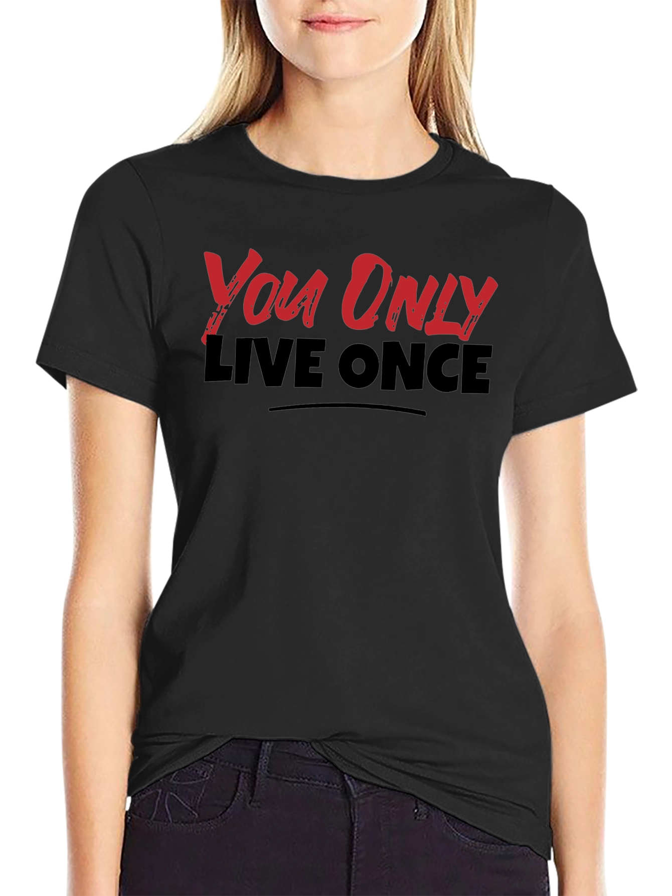 You Only Live Once Graphic T-Shirt - YOLO Tee