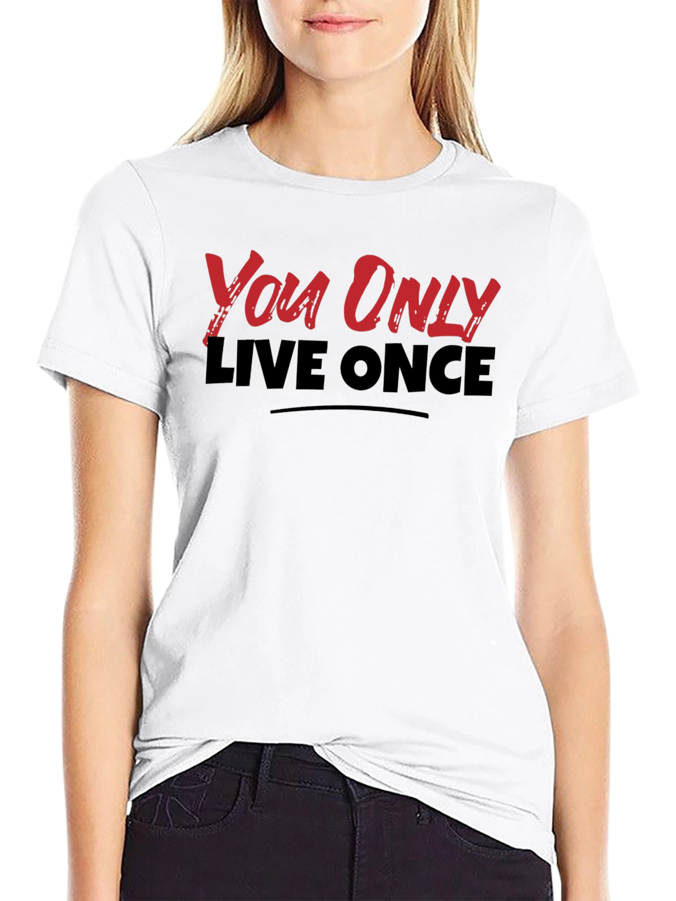 You Only Live Once Graphic T-Shirt - YOLO Tee