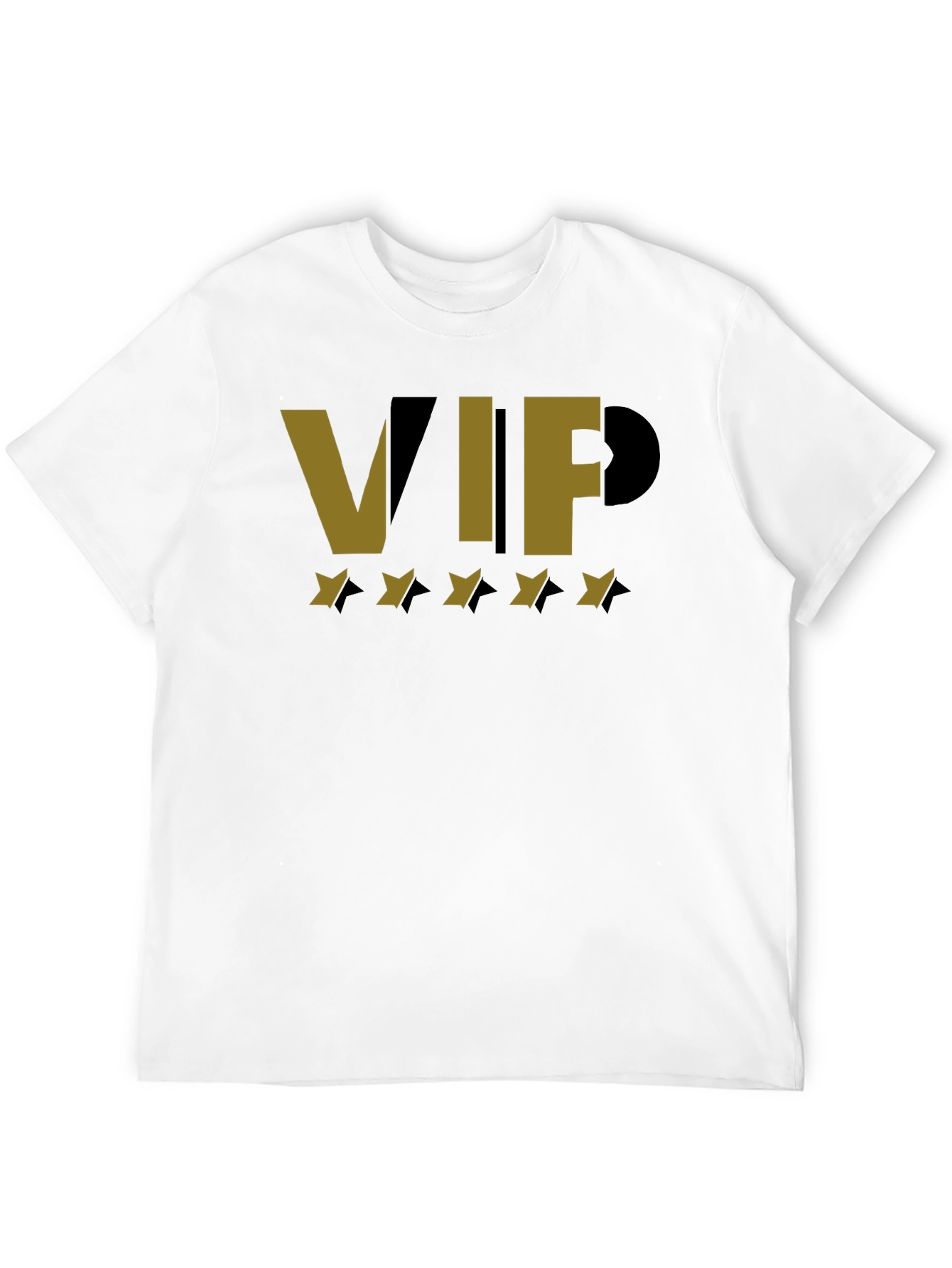 VIP Star Graphic Black T-Shirt