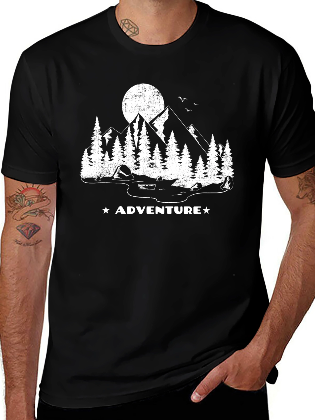 Adventure Graphic T-Shirt - Outdoor Nature Design