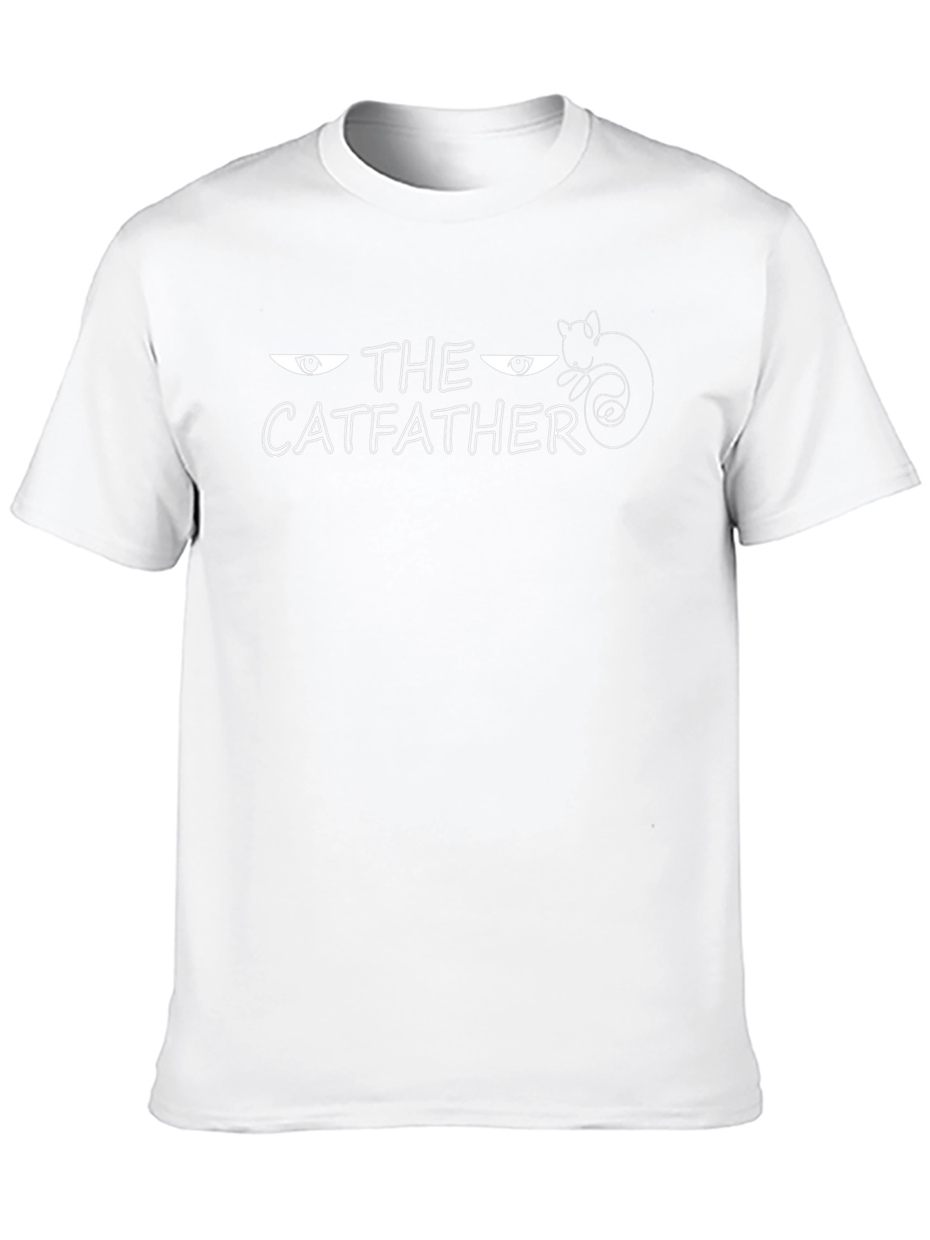 The Catfather Graphic T-Shirt - Funny Cat Lover Tee
